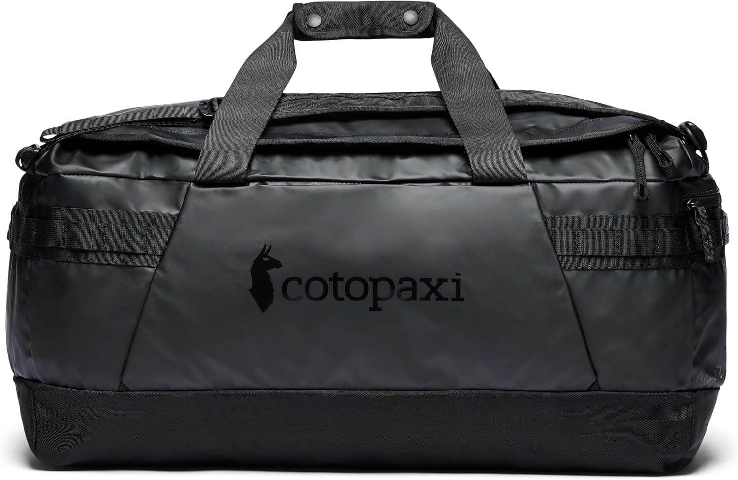imageCotopaxi Allpa 70L Getaway Duffel FatigueCotopaxi Black