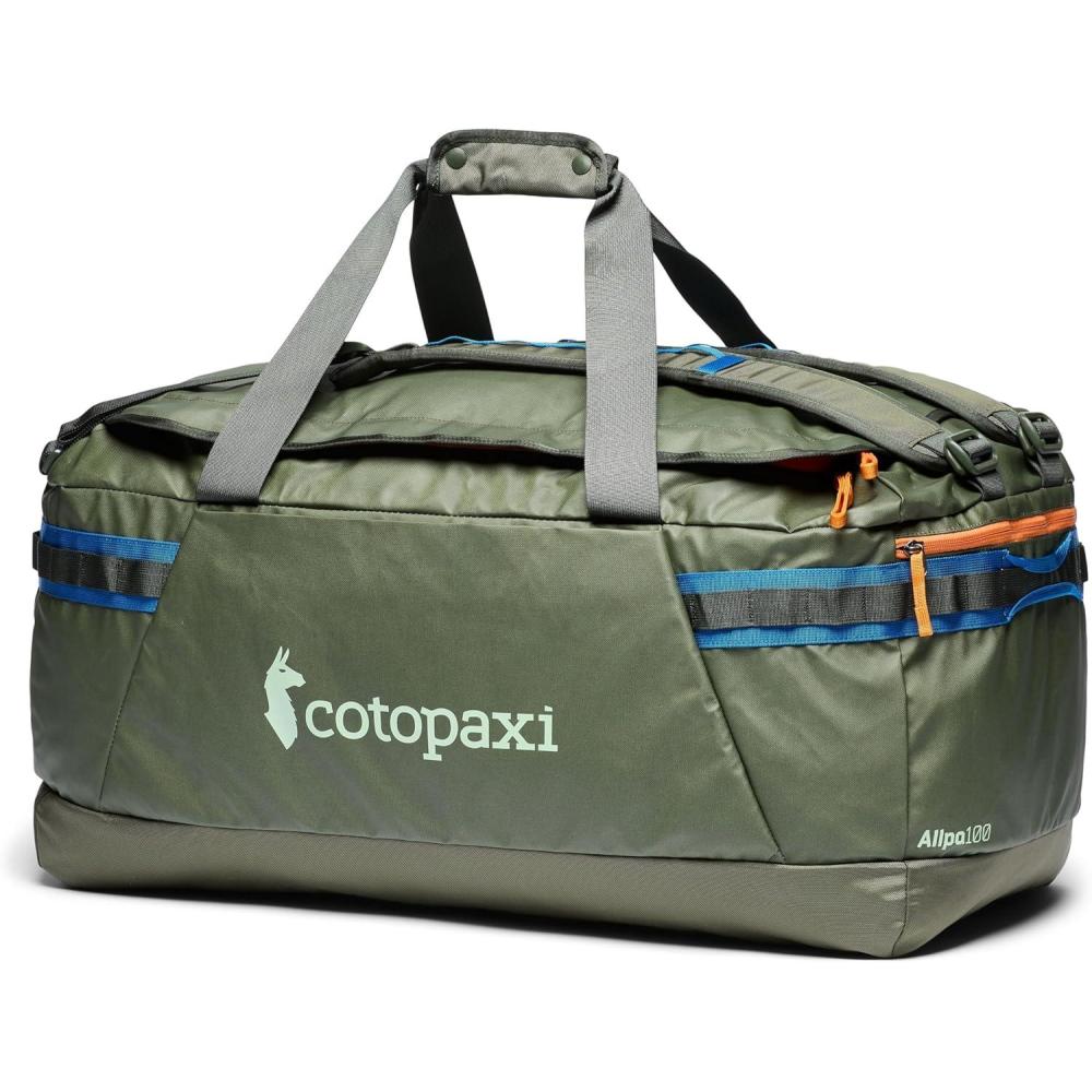 imageCotopaxi Allpa 100L Getaway Duffel BlackFatigue
