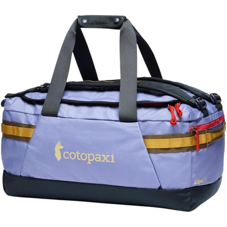 imageCotopaxi Allpa 55L Getaway Duffel FatigueBlue Smoke and Carbon