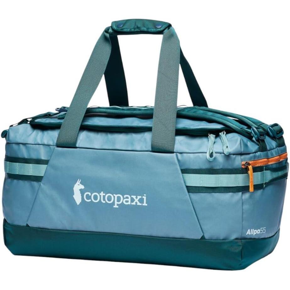 imageCotopaxi Allpa 55L Getaway Duffel FatigueBlue Spruce and Abyss