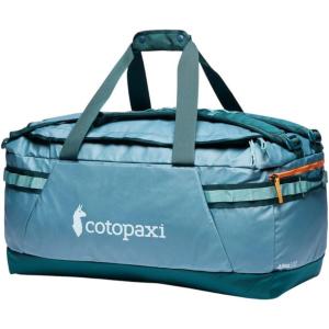 Cotopaxi Allpa 100L Getaway Duffel, Black(Blue Spruce and Abyss)